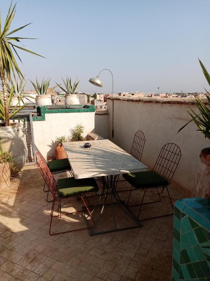 Riad103 chauffée sur le jacuzzi in rooftop&pool SPA Marrakesh Extérieur photo