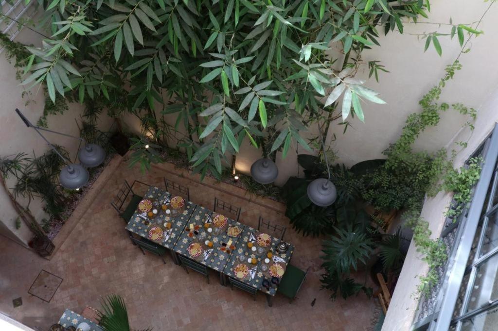 Riad103 chauffée sur le jacuzzi in rooftop&pool SPA Marrakesh Extérieur photo