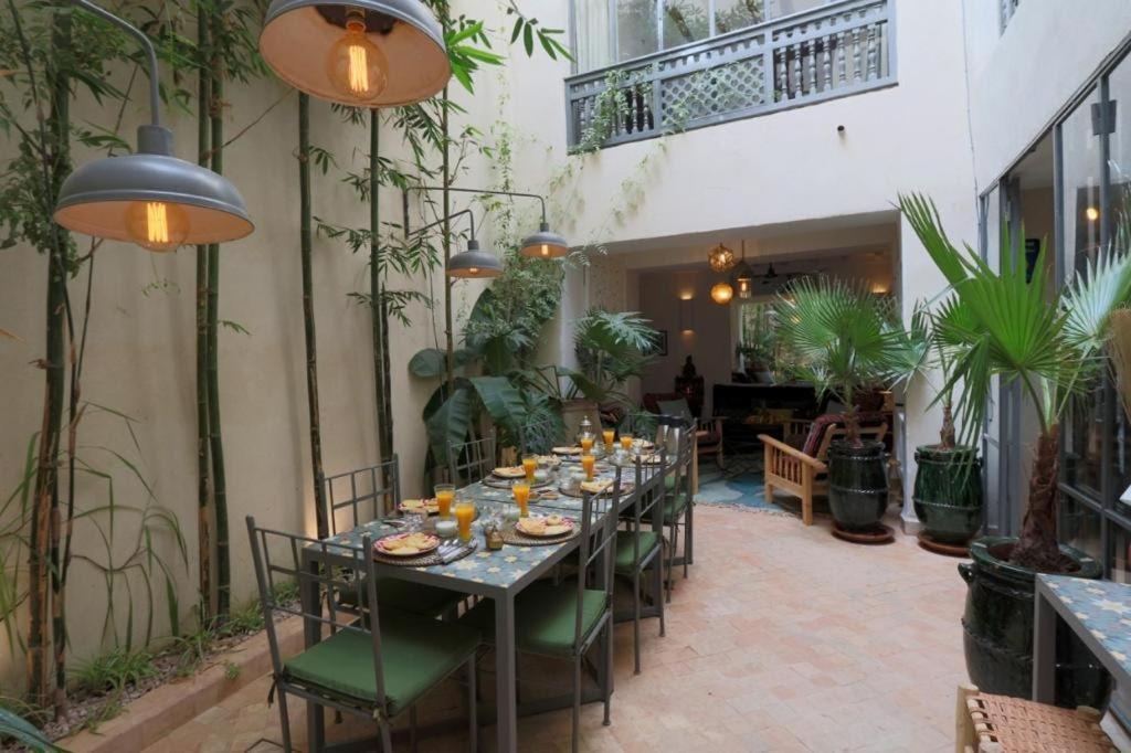 Riad103 chauffée sur le jacuzzi in rooftop&pool SPA Marrakesh Extérieur photo