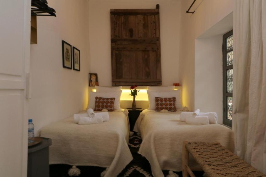 Riad103 chauffée sur le jacuzzi in rooftop&pool SPA Marrakesh Extérieur photo